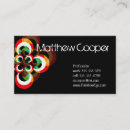 Recherche de mandarine cartes visite Blanc