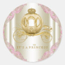 Search for carriage stickers Princess baby shower