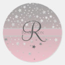 Search for monogram star wedding stickers Modern