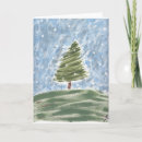 Search for landscape painting christmas cards Tree