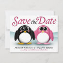 Search for penguin save the dates Winter