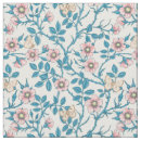 Search for blue butterflies fabric Vintage