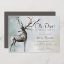 Search for deer antler baby shower invitations Little buck