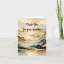 Search for mountain landscape thank you cards River