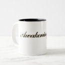 Search for awakening mugs Typography