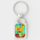 Search for sunflower rectangular keychains Colourful
