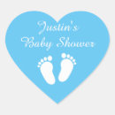 Search for blue baby boy footprints stickers For kids