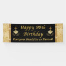 Search for 90th birthday banners 90 years