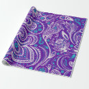Search for purple and turquoise wrapping paper Pattern