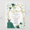 Search for emerald green quince invitations Floral