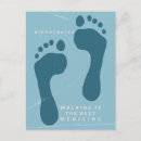 Search for beings postcards Blue