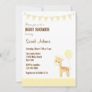Search for yellow giraffe invitations Animal