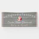 Search for its a girl banners Rustic