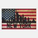 Recherche de drapeau new york autocollants Usa