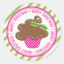 Search for christmas cupcake stickers Modern