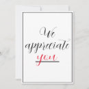 Search for occupational cards Appreciation
