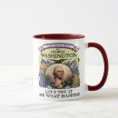 Search for george washington mugs Funny