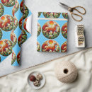 Search for red foxes wrapping paper Whimsical