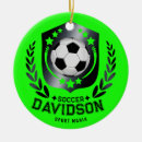 Search for soccer ornaments Green