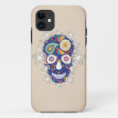 Search for flower skull iphone cases Colourful