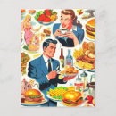 Search for vintage food postcards 1950s