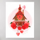 Recherche de coucou posters Rouge