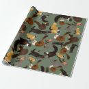 Search for ferret wrapping paper Wildlife