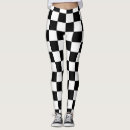 Search for black white checkered leggings Abstract