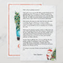 Search for santa letterhead stationery paper Watercolor