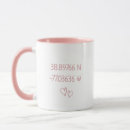Search for latitude and longitude mugs Where it all began