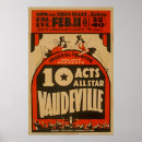 Recherche de vaudeville posters Vintage