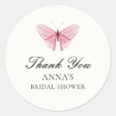Search for butterfly bridal shower stickers Elegant