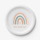 Search for pastel rainbow plates Boho