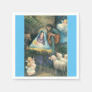 Search for christmas nativity napkins Vintage