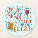 Recherche de humour bière de dessous de verres Boire