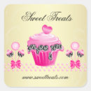 Recherche de cupcake wedding stickers Élégant