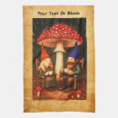Search for mushroom tea towels Gnome