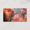 Recherche de nuage bleu cartes visite Simple