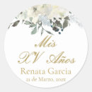 Search for flores stickers Quinceañera