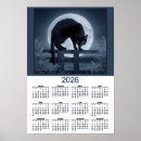 Search for black cat calendars 2026