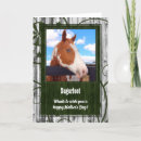 Search for horse mothers day cards Western
