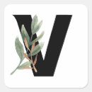 Search for initial v stickers Rustic