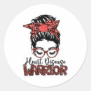 Search for heart disease ribbon stickers Valentineâ