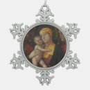 Search for holy family ornaments Madonna