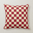 Search for cream and burgundy pillows Red