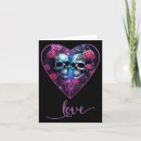 Search for heart and skull valentines day cards Romance