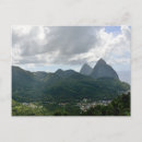 Recherche de piton cartes postales St lucia