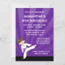 Recherche de taekwondo anniversaire invitations Fête