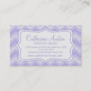 Recherche de rayures violettes cartes visite Boutique