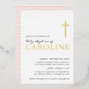 Search for formal christening invitations Simple